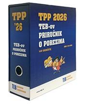TEB-ov priručnik o porezima (TPP) - osnovno izdanje s dopunama - pretplata za 2026.