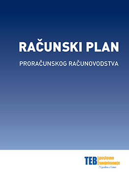 Računski plan proračunskog računovodstva - primjena od 1.1.2025. godine
